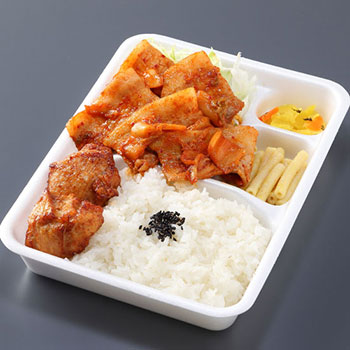 豚キムチからあげ弁当